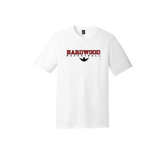 Hardwood - Men's District ® Perfect Tri ® Tee - White DM130 - IMS Apparel DM130L_White_Small
