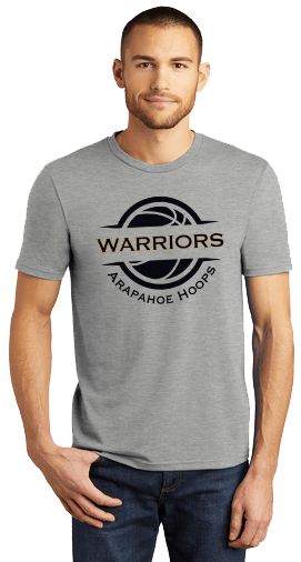 Men’s District® Perfect Tri® Tee - Heather Grey DM130 - IMS Apparel