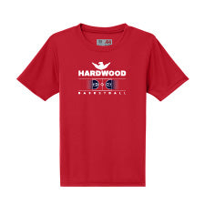 Hardwood - A4 Youth Cooling Performance Short Sleeve Tee - Scarlet A4NB3142