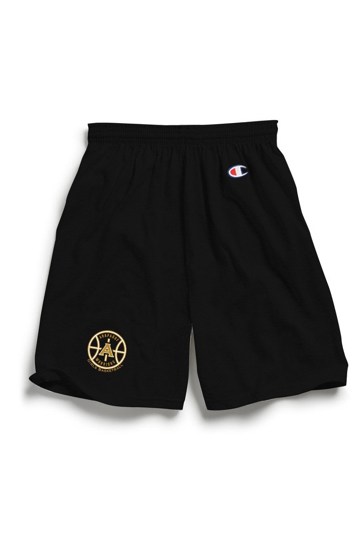 Arapahoe Girls Basketball - Champion Adult Cotton Gym Short - IMS Apparel 8187-Black-S