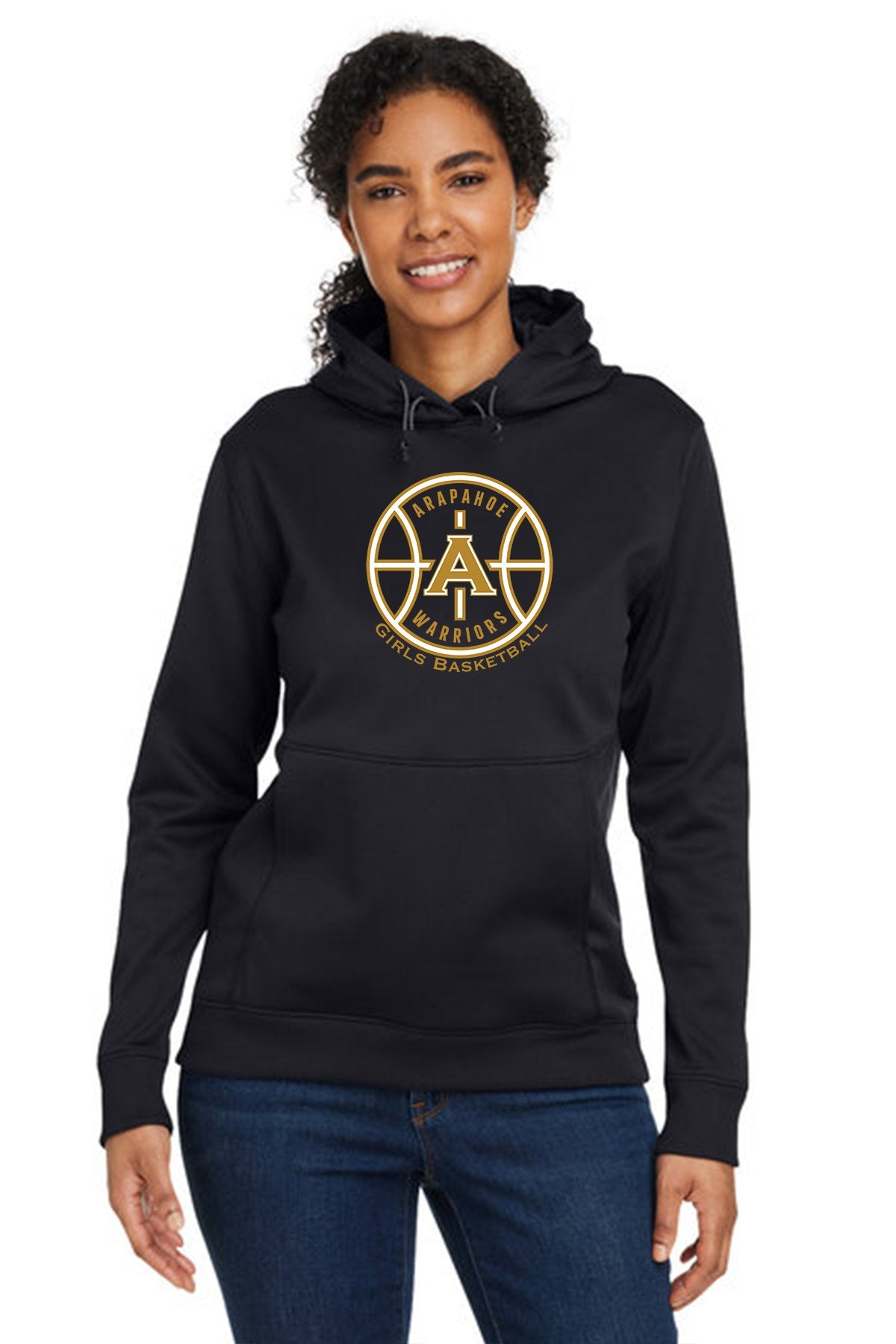 Arapahoe Girls Basketball - Under Armour Ladies' Storm Premium Armourfleece - IMS Apparel 1370425-Black-S