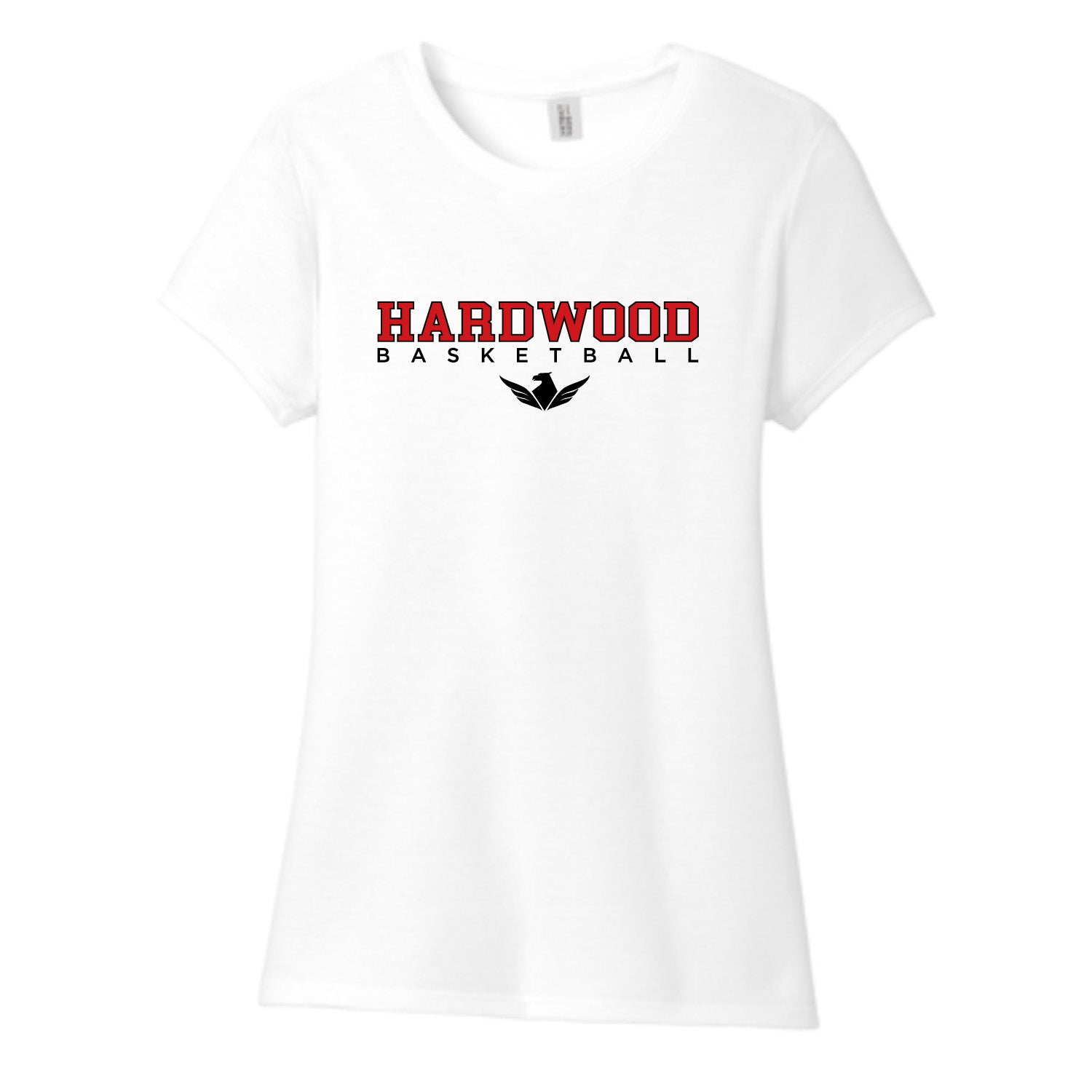 Hardwood - Women's District ® Perfect Tri ® Tee - White DM130L - IMS Apparel DM130L_White_Small