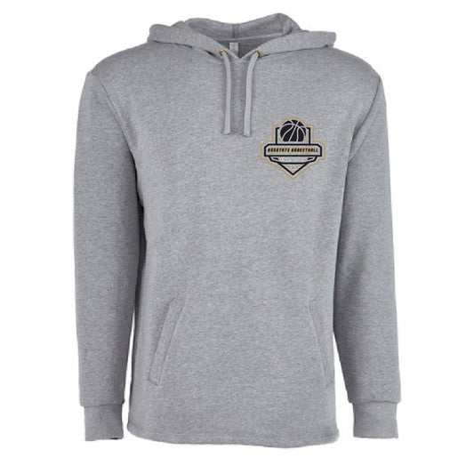 BoxState Basketball - Unisex Heather Grey Hoodie - IMS Apparel