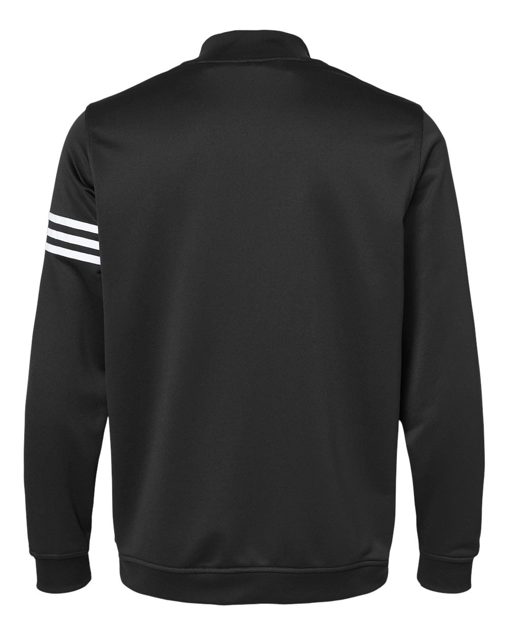 Hardwood - Adidas - 3-Stripes French Terry Quarter-Zip Pullover - IMS Apparel A190Black-S