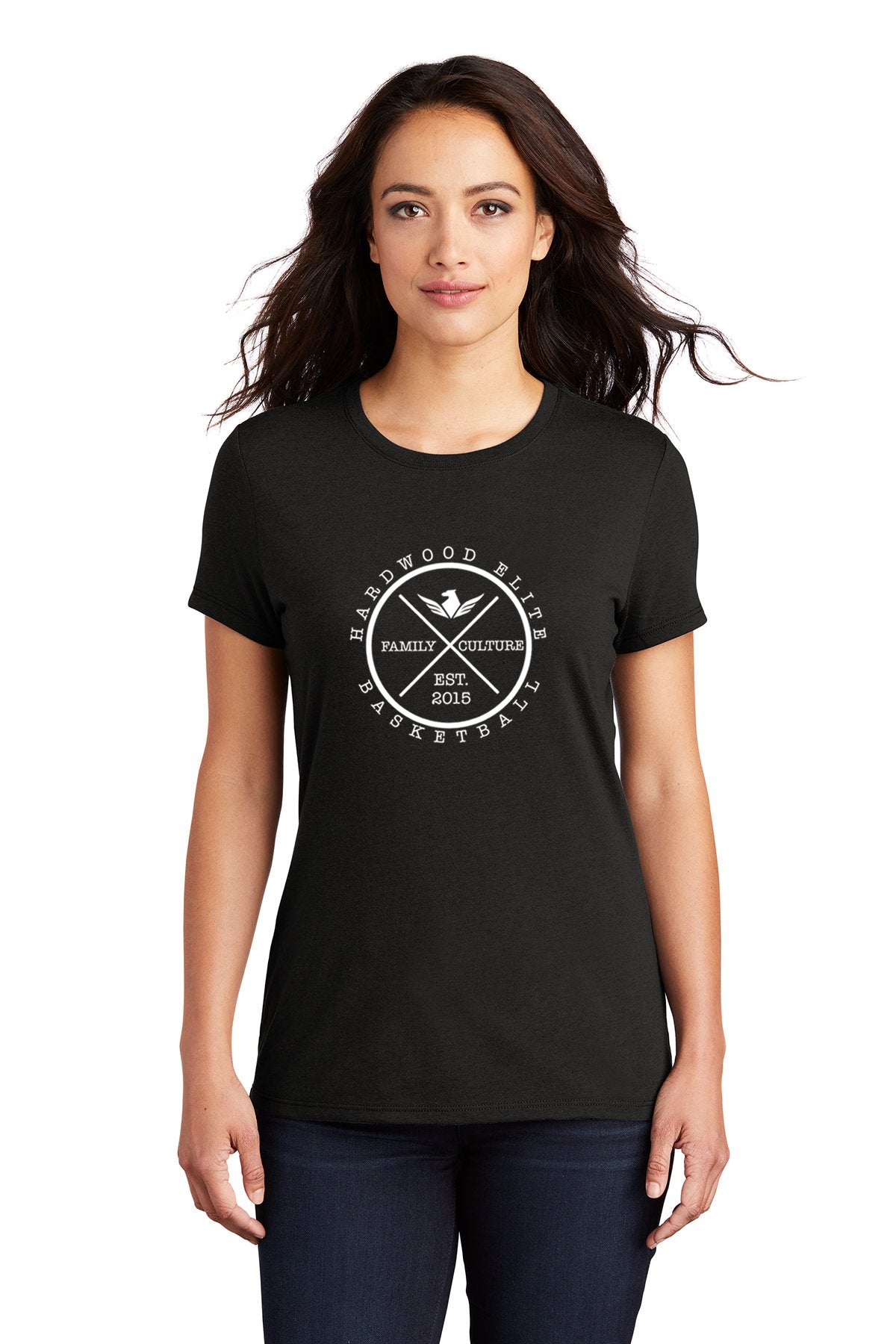 Hardwood - District Women’s Perfect Tri T-Shirt - Black - IMS Apparel